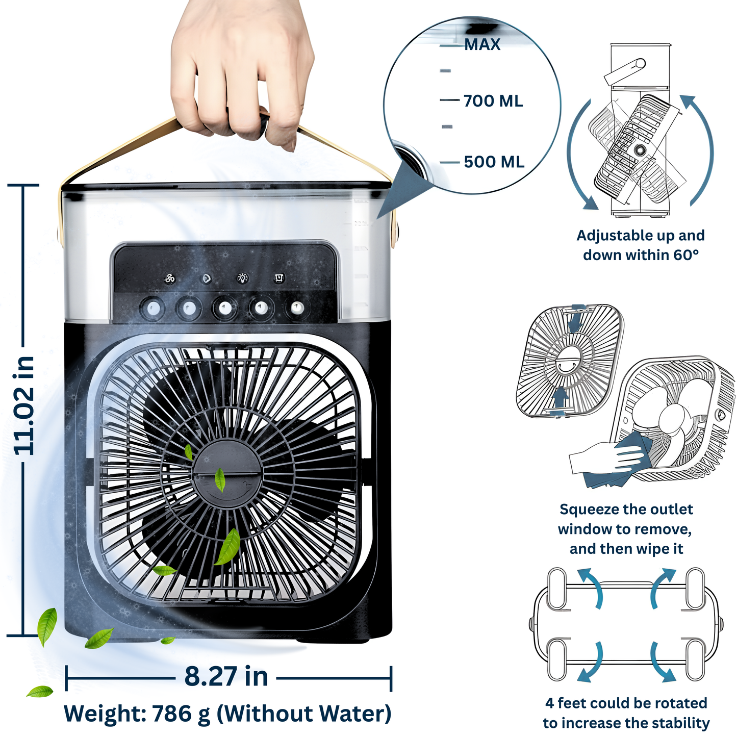 Frost & Breeze 3-in-1 Portable Air Cooler