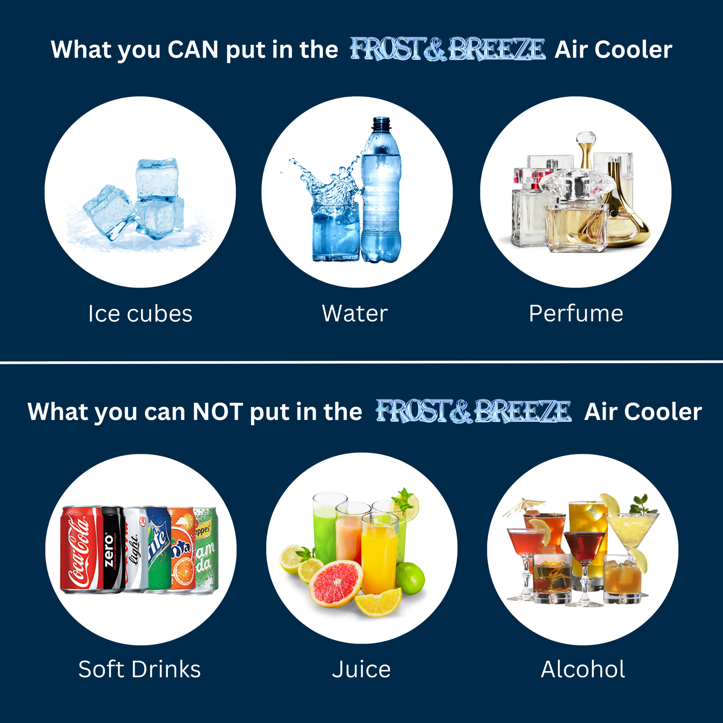 Frost & Breeze 3-in-1 Portable Air Cooler